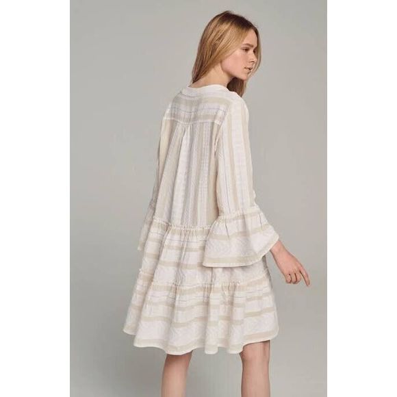Anthropology Devotion Twins Ella Tunic Mini Dress $330 - Picture 8 of 14